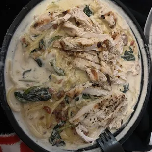 Asiago Chicken Pasta