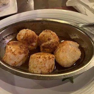 Broiled Scallops