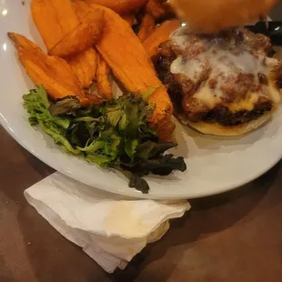 Bacon and Jam burger