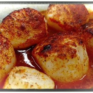 Broiled Scallops
