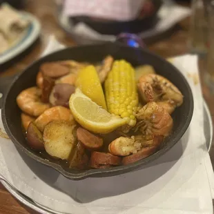 Lowcountry Boil Skillet