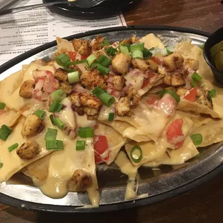 Spicy Shrimp Nachos