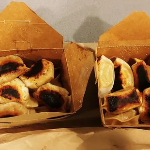 Black-bottom dumplings!!