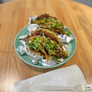 Taiwanese Beef Taco