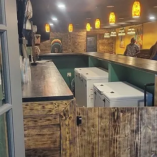Bar area
