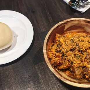 Egusi and Fufu
