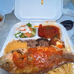 Fried Snapper
