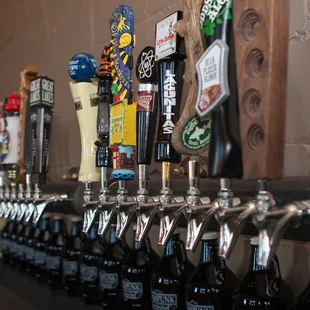 24 beers on tap!