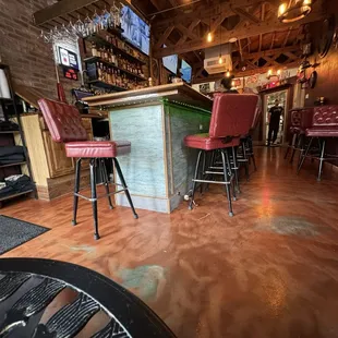 The entire building- small but mighty