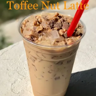 toffe nut latte