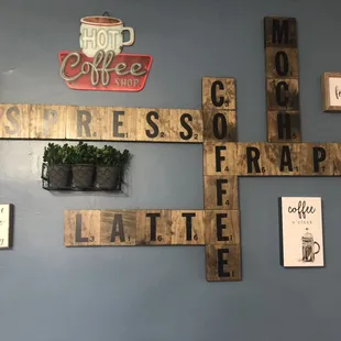 Espresso scrabble anyone?