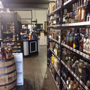 Cool liquor spot and craft beer