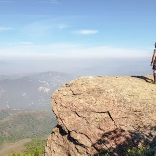 Cliff off Annie's Trail