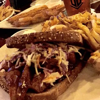 Vegetarian Pulled Seitan