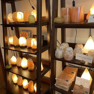 Salt lamps