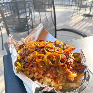 Loaded Pulled Pork Fries