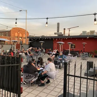 walking it to an outdoor theater