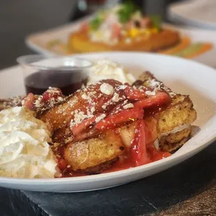 Strawberry Cheesecake French Toast