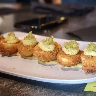 Fried Deviled Eggs