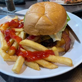 Bourbon Bacon Jam Burger