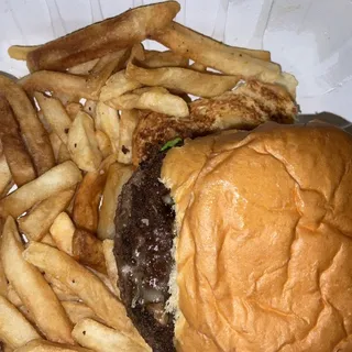 Mushroom Swiss Burger