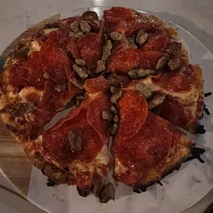 Sausage &amp; Pepperoni Personal pizza