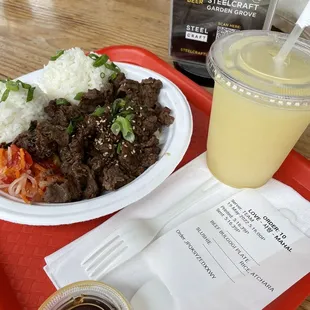Beef Bulgogi Plate