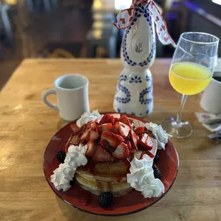 Strawberry Pancakes