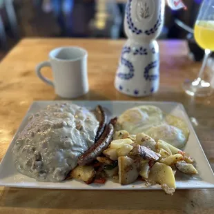 Biscuits and gravy