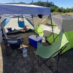 Campsite 29 - no shade