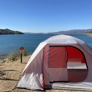 Campsite 81 has the best view