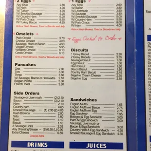 menu, sushi and sashimi