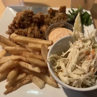 Fried Shrimp or Oyster Platter