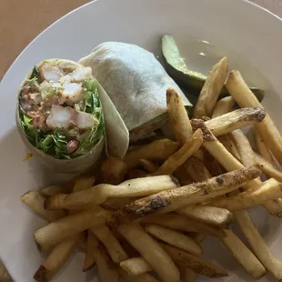 Shrimp Salad Wrap