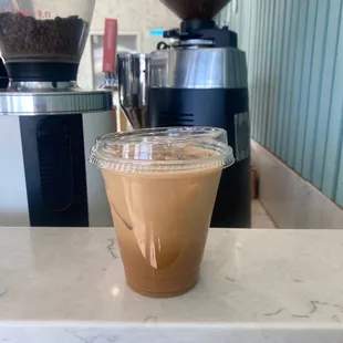 Iced Lavender Latte