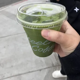 Iced Matcha Latte
