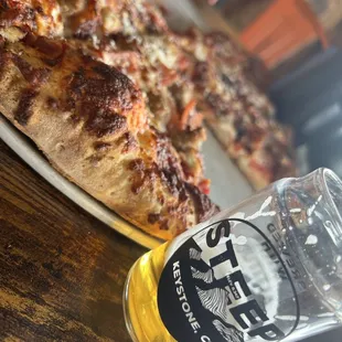 Pizza made with care and it showed.