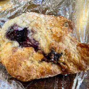 My blueberry scone
