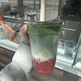 Matcha Vanilla Strawberry