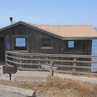 View of (and through) Cabin 1