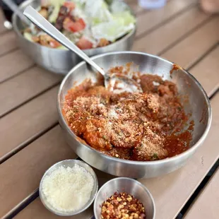 Meatballs in Marinara