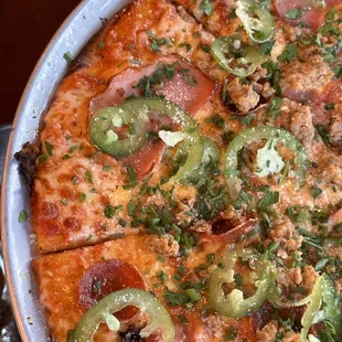 The Midnight Kiss on gluten free crust