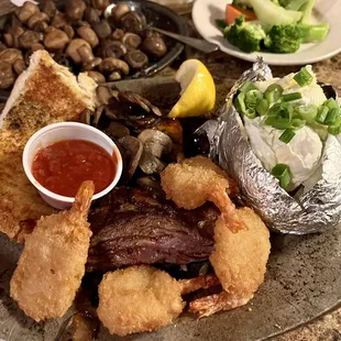 Trio Special... Pan of Sautéed Mushrooms!