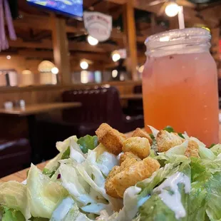 Salad, Strawberry Lemonade