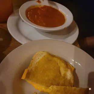 Tomato Bisque &amp; Grilled Cheese