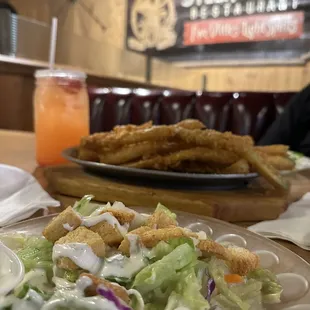 Salad and appetizers