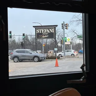 Looking out - first time at Stefani Prime!!