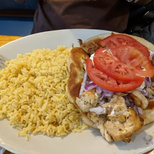 Chicken Gyro Plate