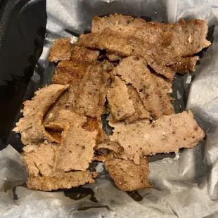 Side of gyro meat