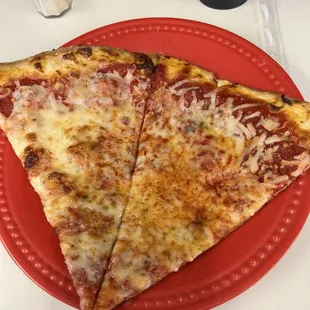 Two plain &quot;counter&quot; slices